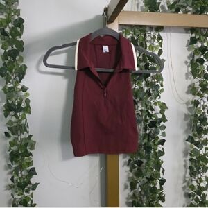 Old Navy Burgundy Sleeveless Top